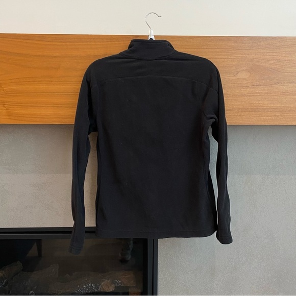 The North Face Full Zip Long Sleeve Black Fleece, Size M - Picture 6 of 6